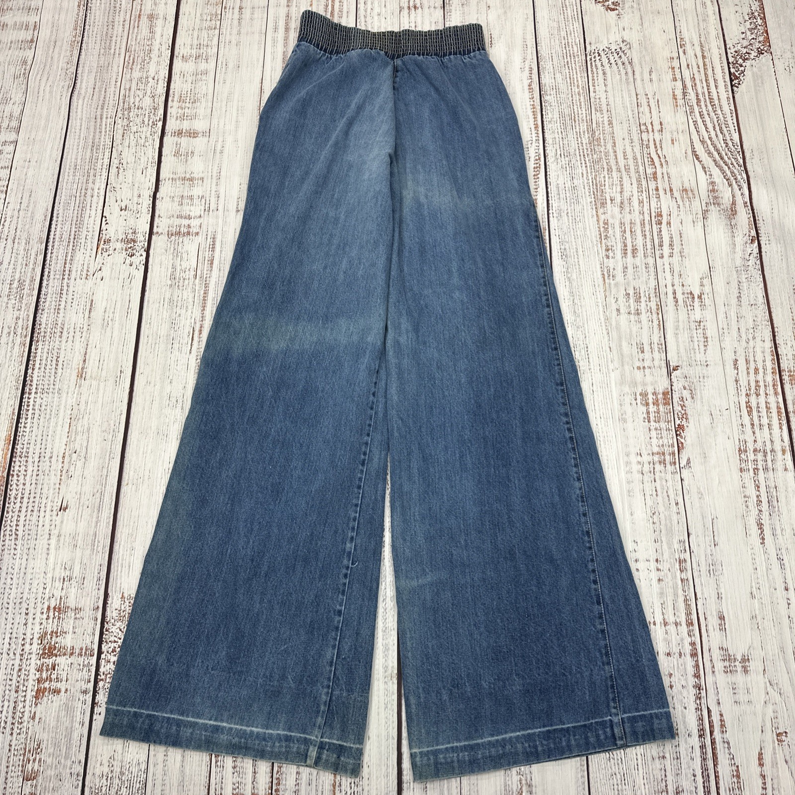 VTG 70’s Pentimento Bell Bottom Jeans Womens Sz 9(23×31) High Waist Stretch RARE