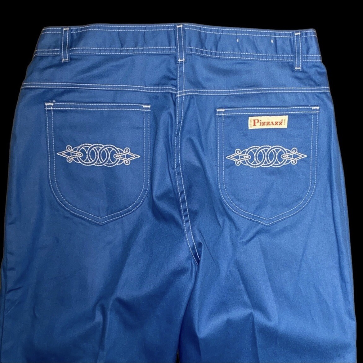 Vintage ‘70’s Pizzazz New York Paris Ultra High Rise Fashion Pants Waist Size 30