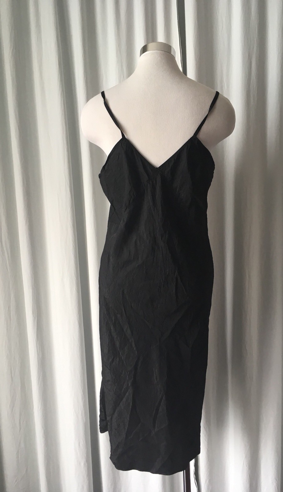 Vintage 40s Black Slip 36/38