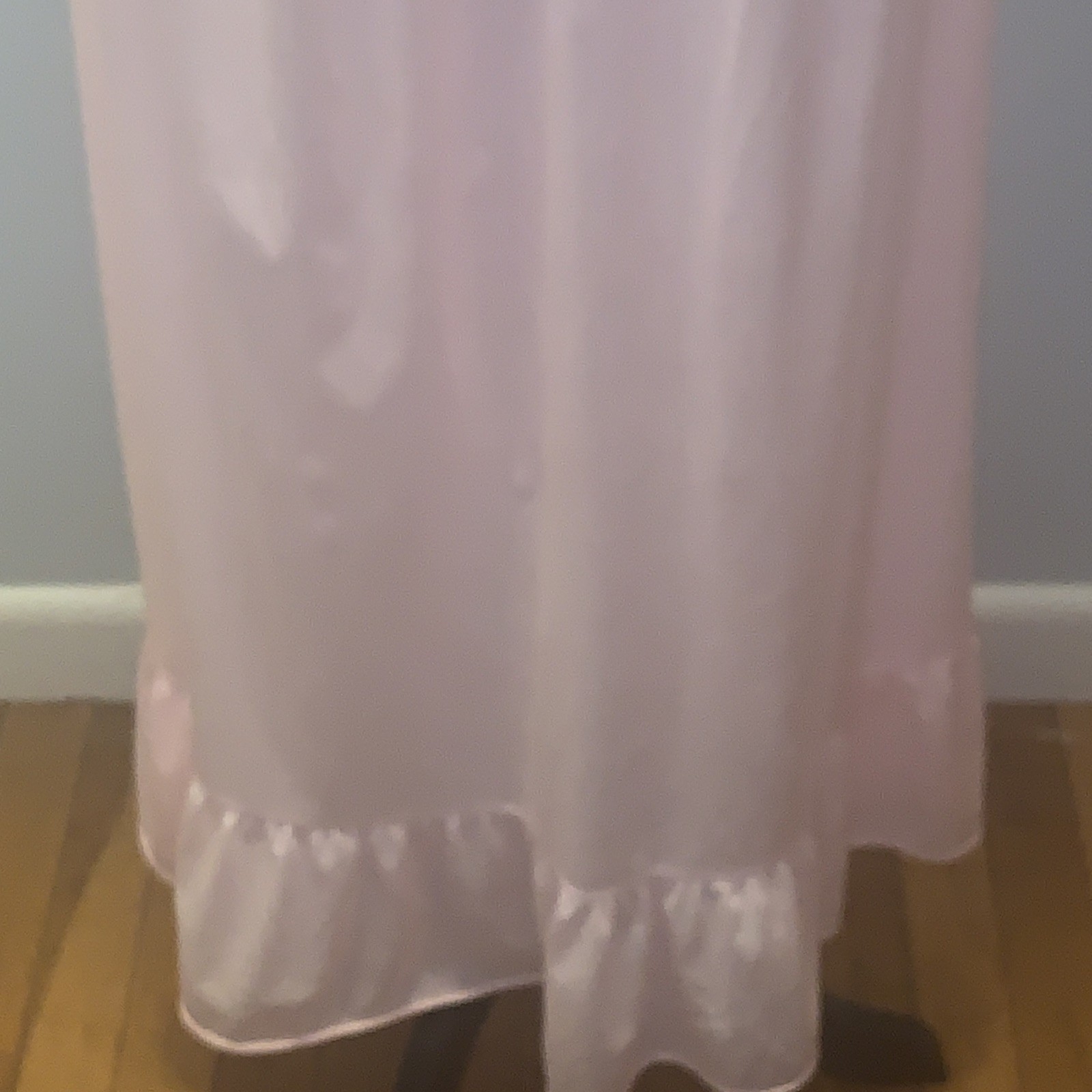 Vintage Gilead M Long Pink Babydoll Glamour Nightgown Nighty