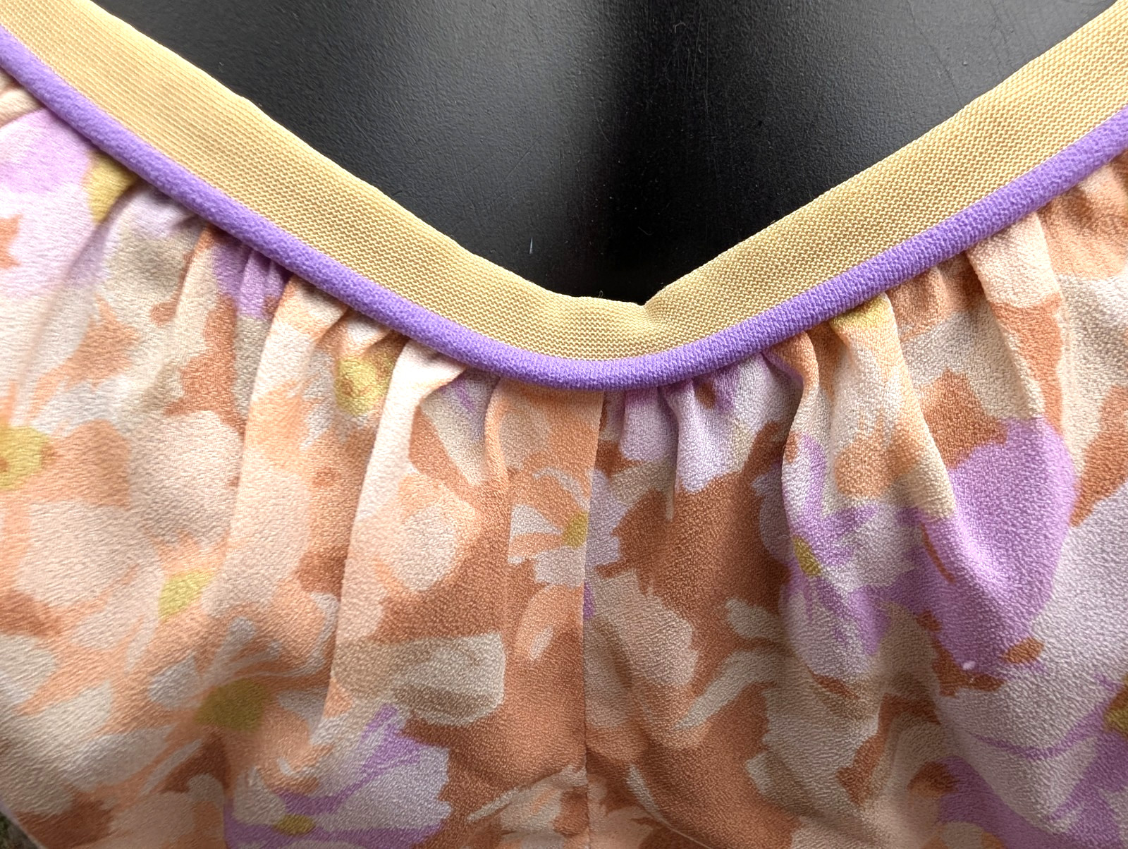 Vintage 60&rsquo;s Deweese Design floral Swim sun Dress 38&Prime; bust as is