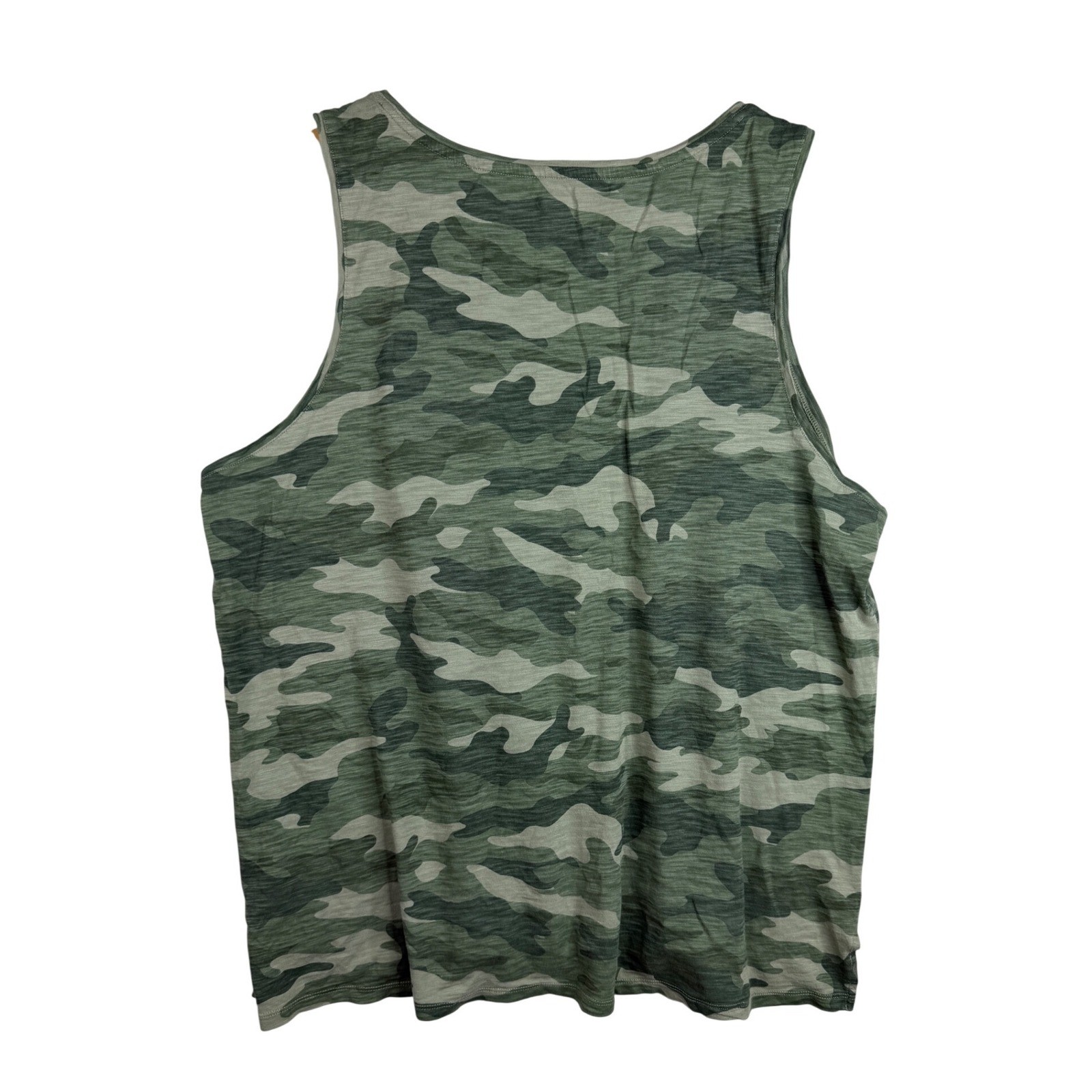 Old Navy V-neck Sleeveless Camo Print Top size XXL Green