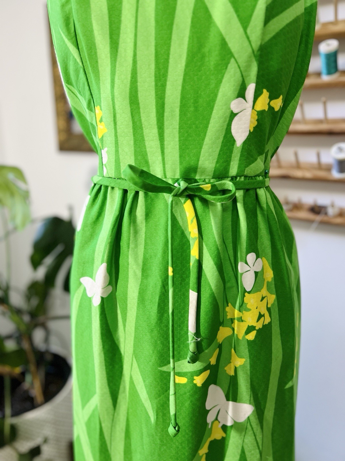 Original Malia Honolulu (1970s), 100% cotton Vintage Hawaiian Dress