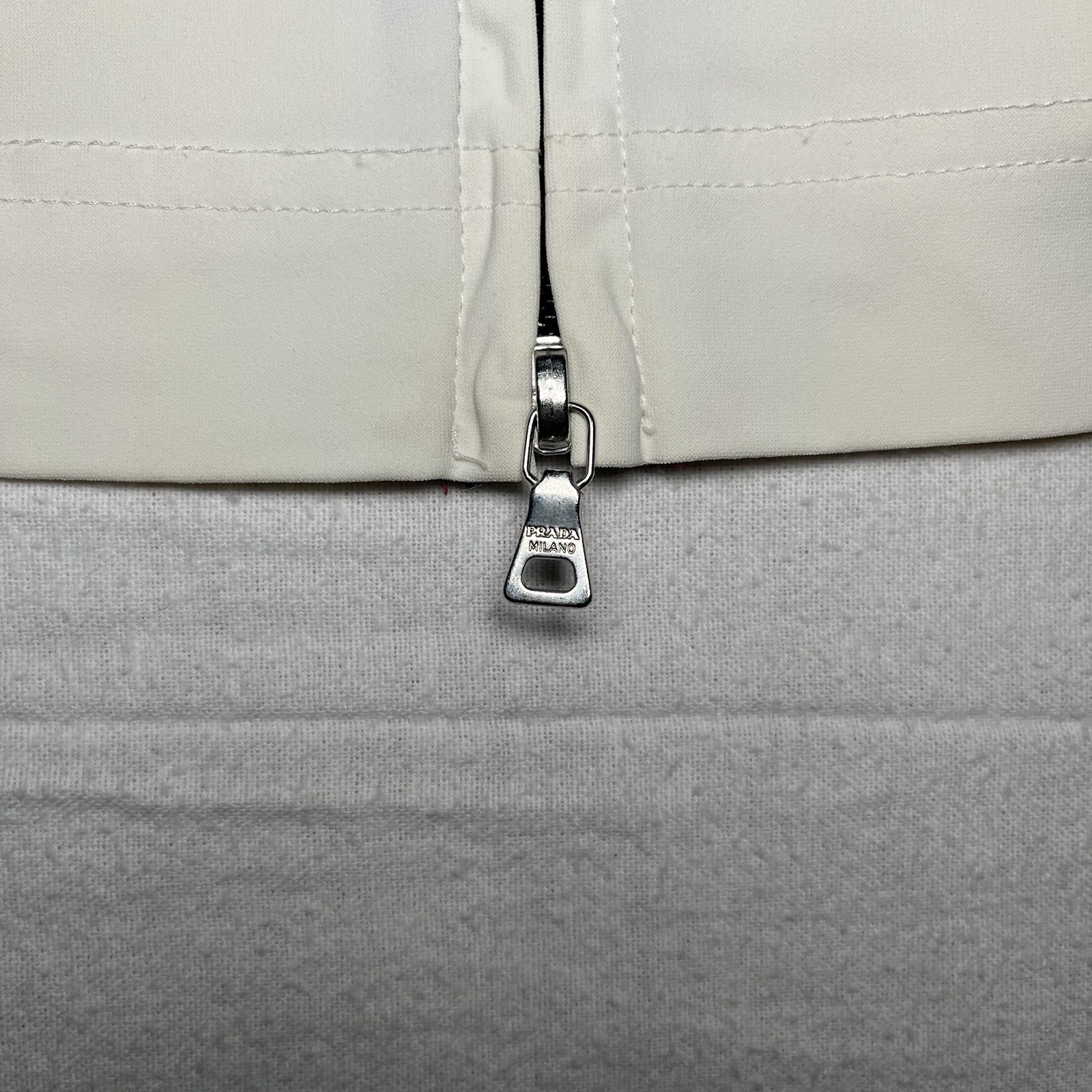 Vintage PRADA Zip Up Jacket Fashion Pre 2001 Biker Size Medium