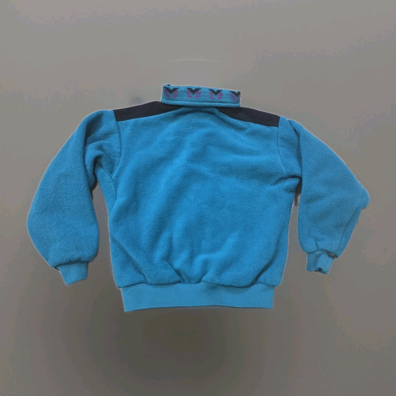 Columbia Fleece Jacket Men Size Medium 1990s Vintage Retro Teal Full Zip USA