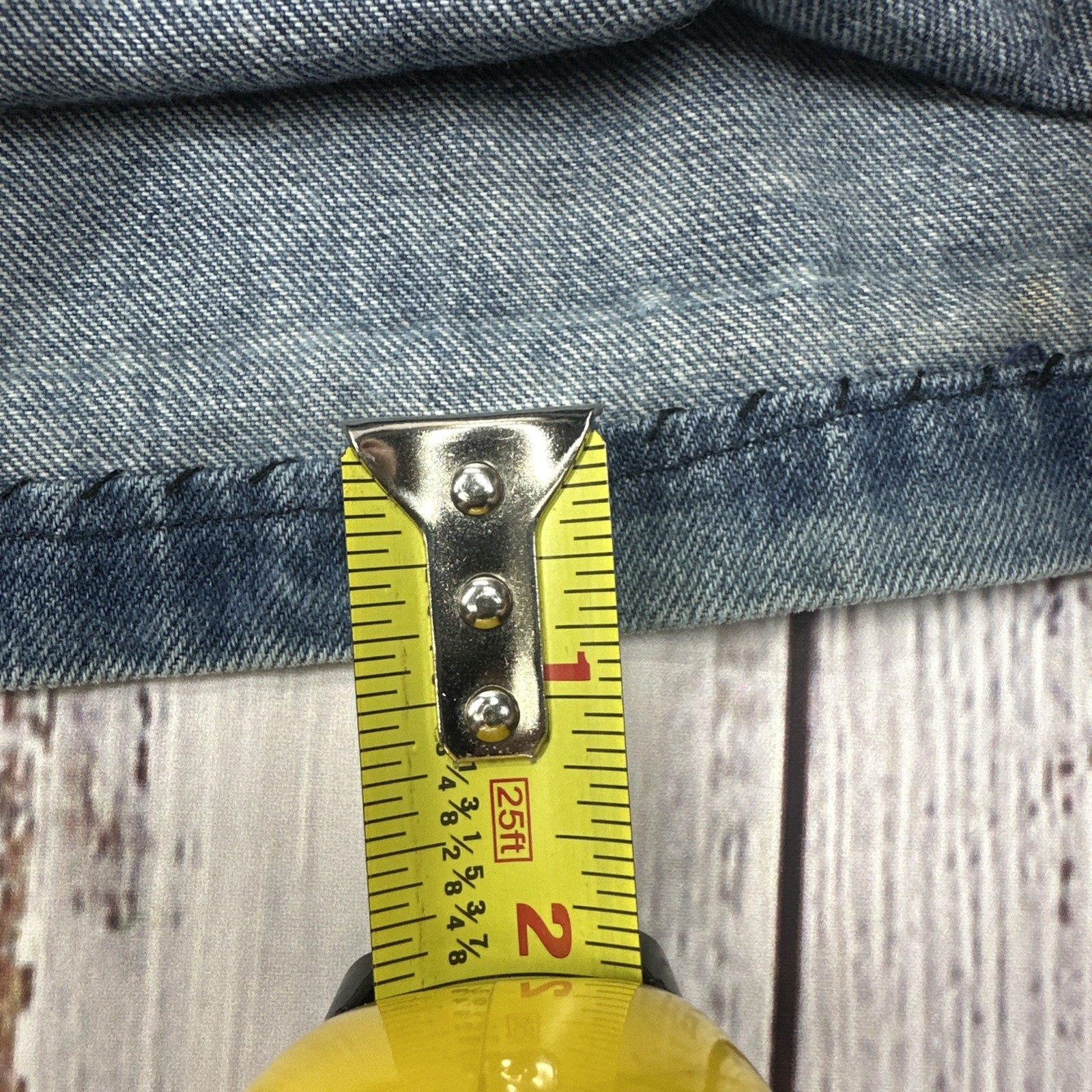 VTG 70’s Pentimento Bell Bottom Jeans Womens Sz 9(23×31) High Waist Stretch RARE