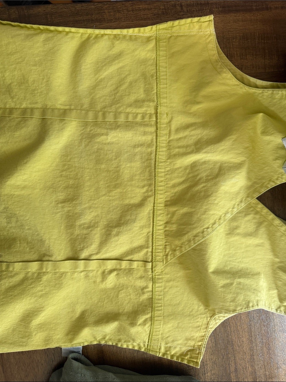 Vintage Talbots Collection Sleeveless open back Lime Button-Front Women&rsquo;s Top 8
