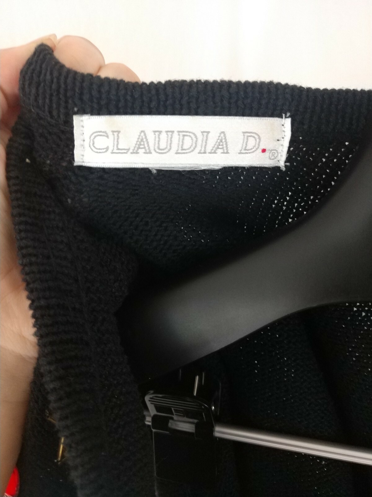 Vintage Claudia D. Beaded Sequenced Christmas Sweater Vest