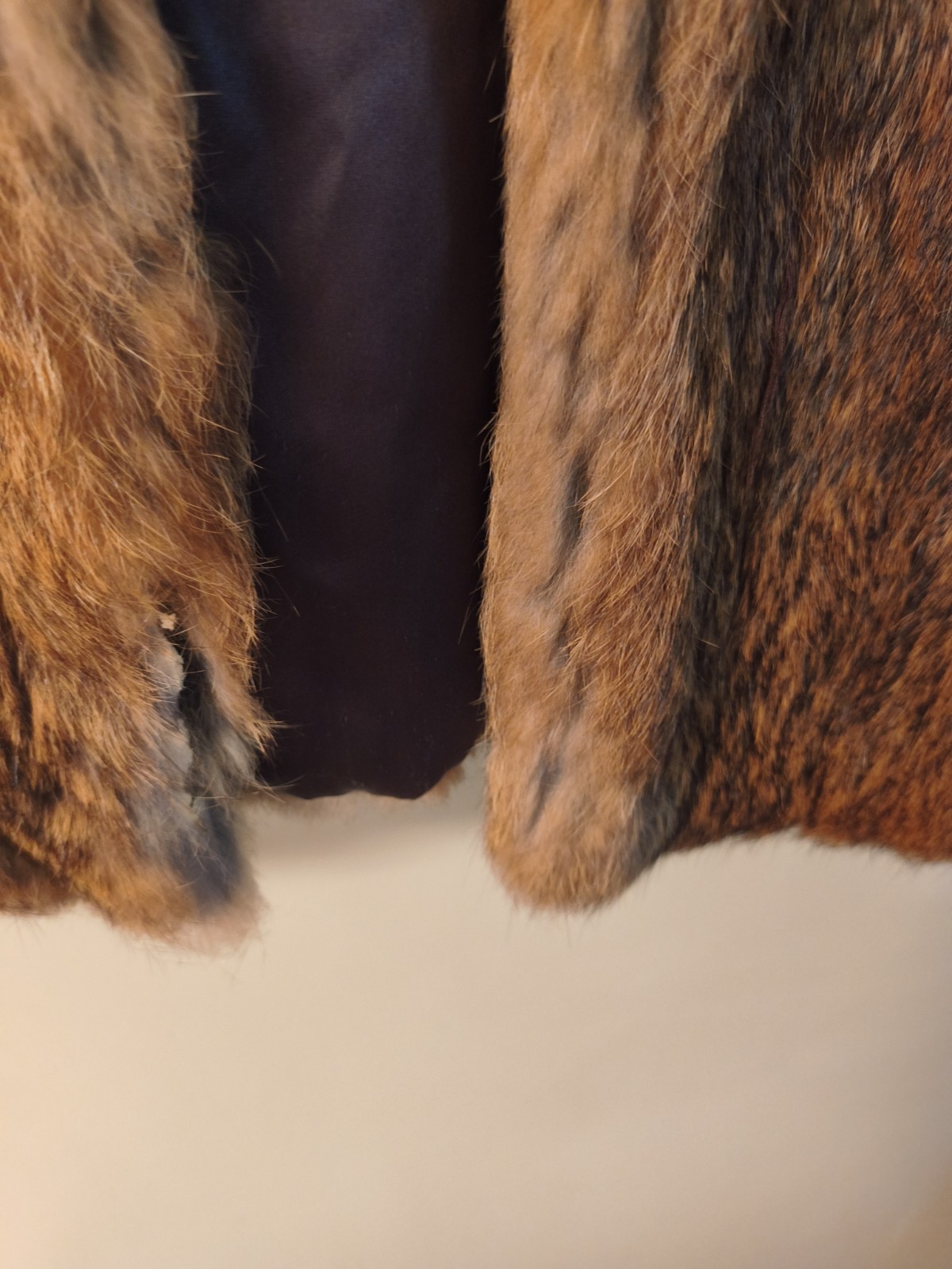 Jacques Saint Laurent Red Fox Fur Coat Women&rsquo;s Regular XS