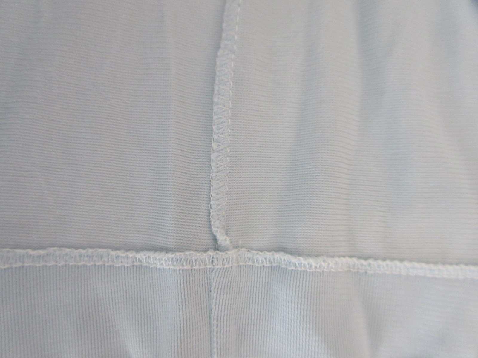 1950&rsquo;s BED JACKET LORRAINE Sheer BLUE nylon LACE overlay size MEDIUM 36/38 USA