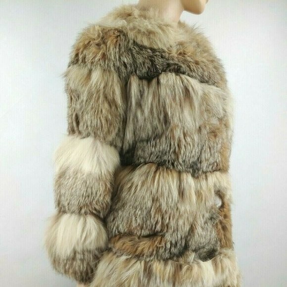 Vintage Viola Sylbert Designs Pieced Fur Coat (One of a Kind) Med/Large