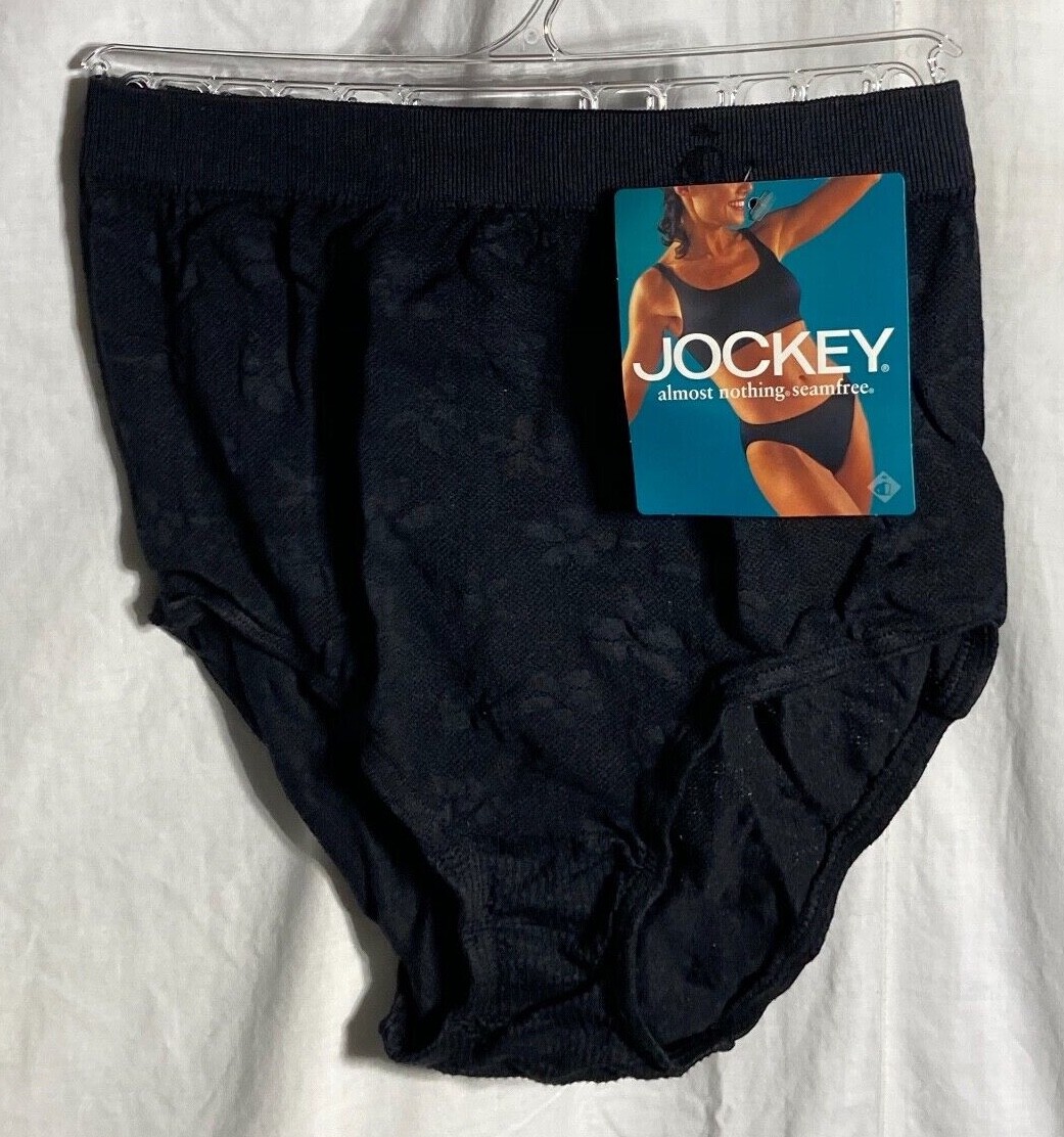 Vntg Jockey Full Coverage Nylon Microfiber Brief Women&rsquo;s #1497 Sz: 6, 7 USA