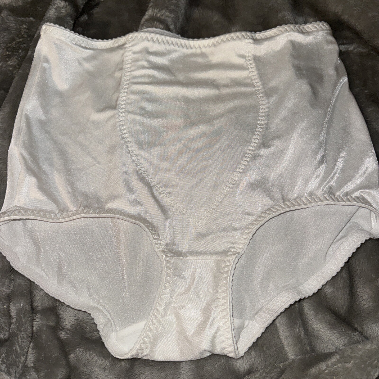 Vintage White Cupid Panty Shaper Shapewear Sexy Figure Panties Size 2XL Nice