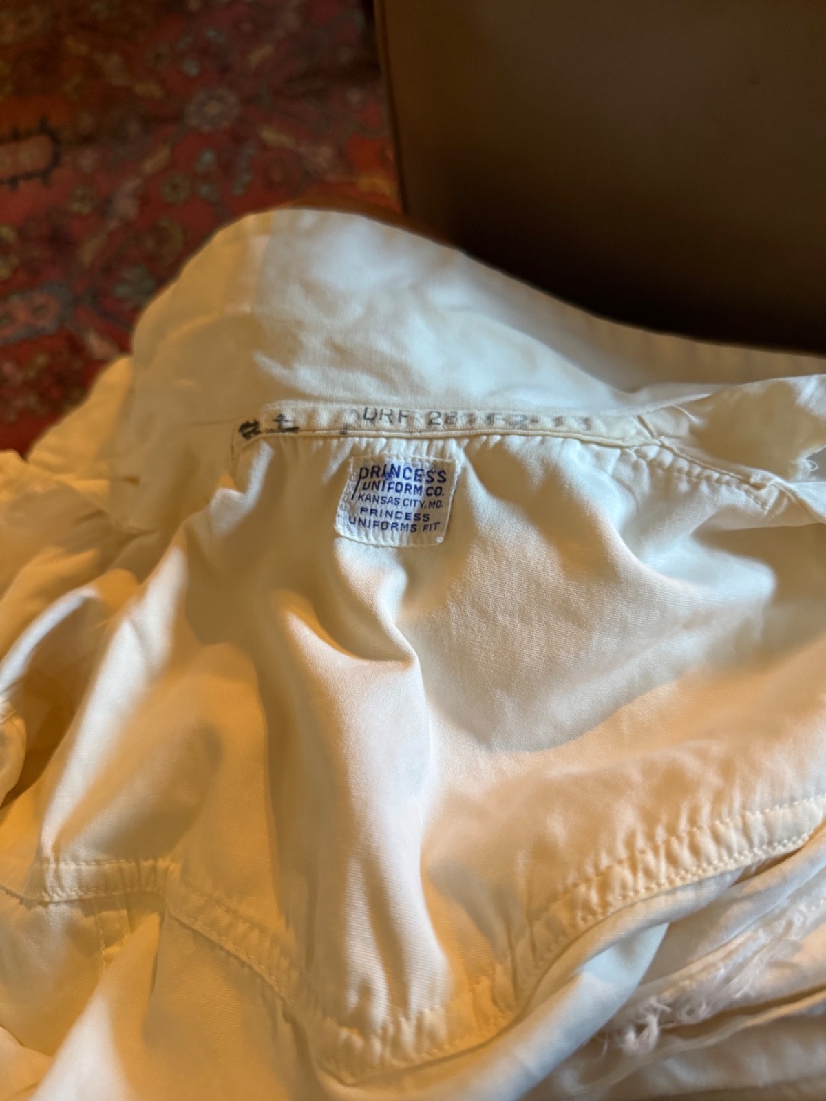 Vintage 1958 White Midi Length Authentic Nurse Uniform s/m Princess Uniform