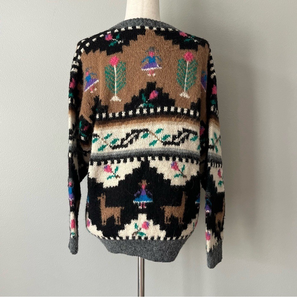 VTG Wool/Alpaca Blend Cardigan Sweater / SZ M/L
