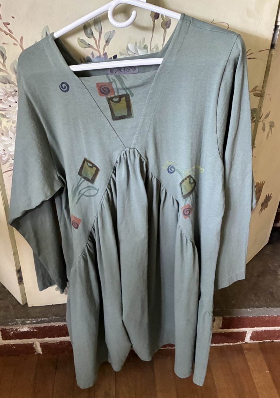 Rare Vtg 1996 Gypsy Tunic Dress Color Trinket Wonderful Condition 100% Cotton