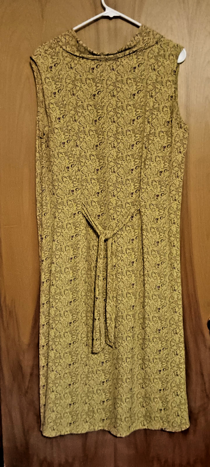 Vtg Styled – April Cornell, Rayon Midi Sundress Dress, Paisley Style Print, Sz L