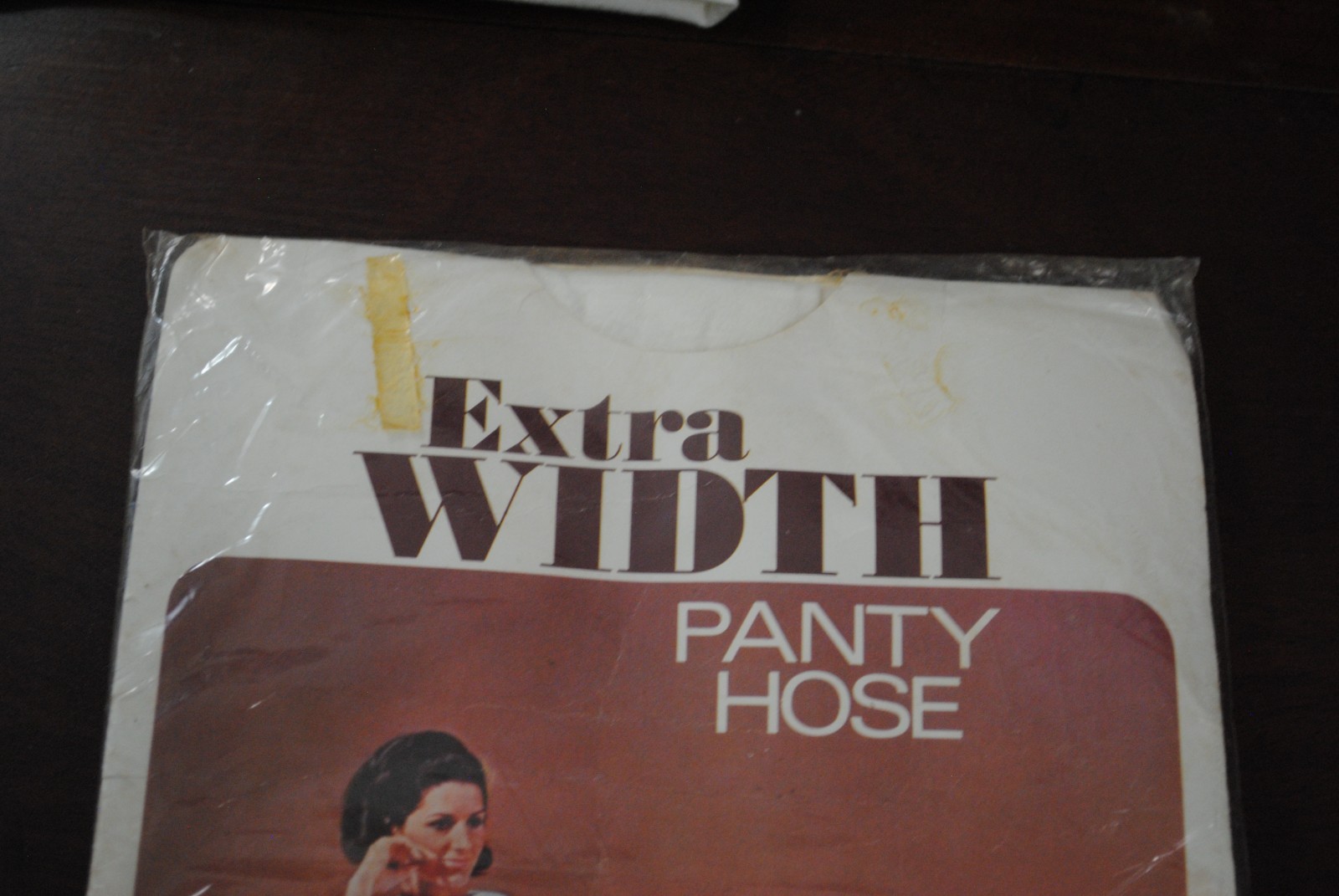 Vintage Extra Width White Panty Hose Plus Size 2X 1960s-70s Sealed NOS