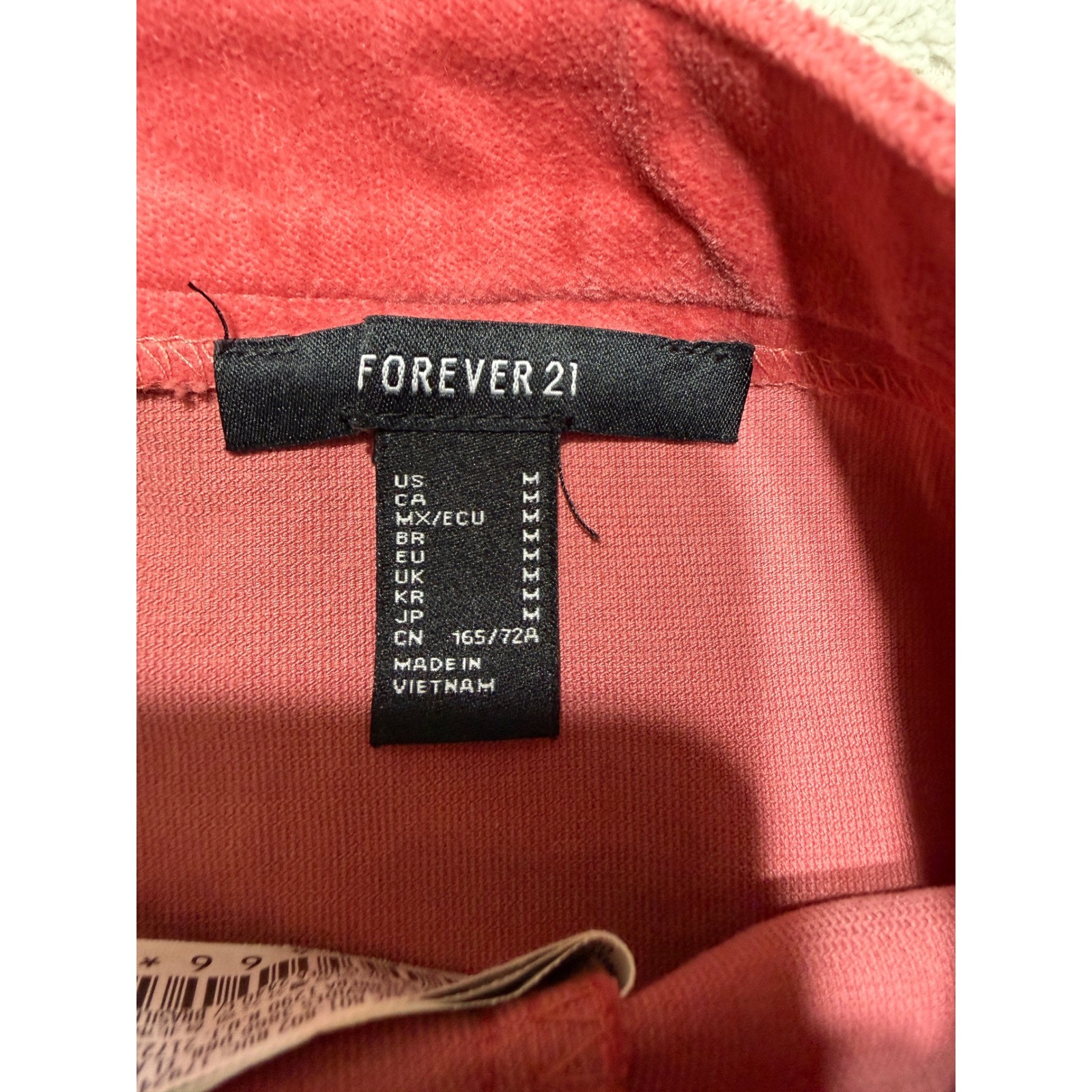 NWT Forever 21 Button Side Mini Skirt size Medium In Rose