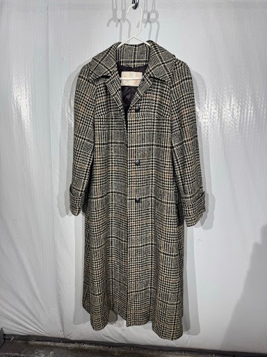 Vintage Pendleton Ltd. Plaid Wool Coat Long Winter Jacket Classic Heritage Style