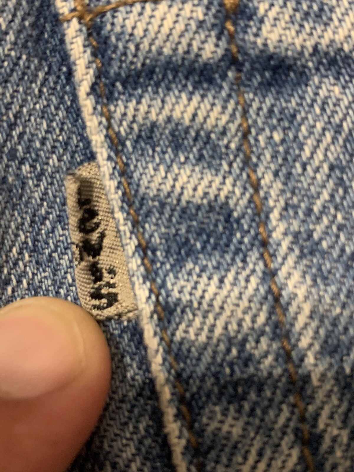 Vintage 80s Silver Tab 900 Series Levis Jeans Denim Size?? SEE PICS MEASUREMENTS
