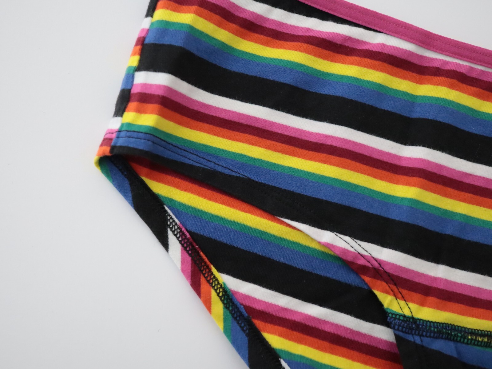 VTG Victoria&rsquo;s Secret PINK Rare Pattern Stripe Hipster Panty SMALL