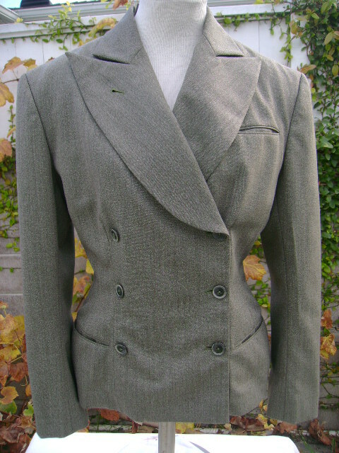 Richard Tyler JACKET Master Tailoring Fine Silk Lined Wool Blend 10