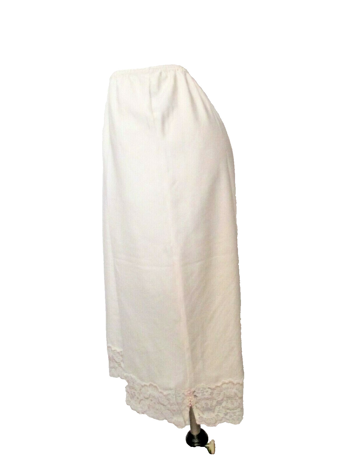 Evan-Picone Non-Stretch Slippery Polyester 25.5&Prime; Half Slip Petticoat S USA made