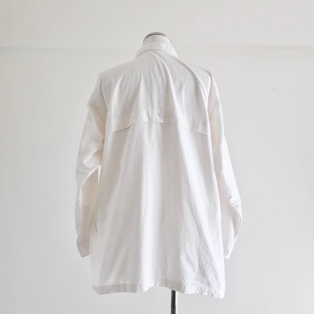 1980s90s Miyake Design Studio Asymmetry Square Cut Shirt