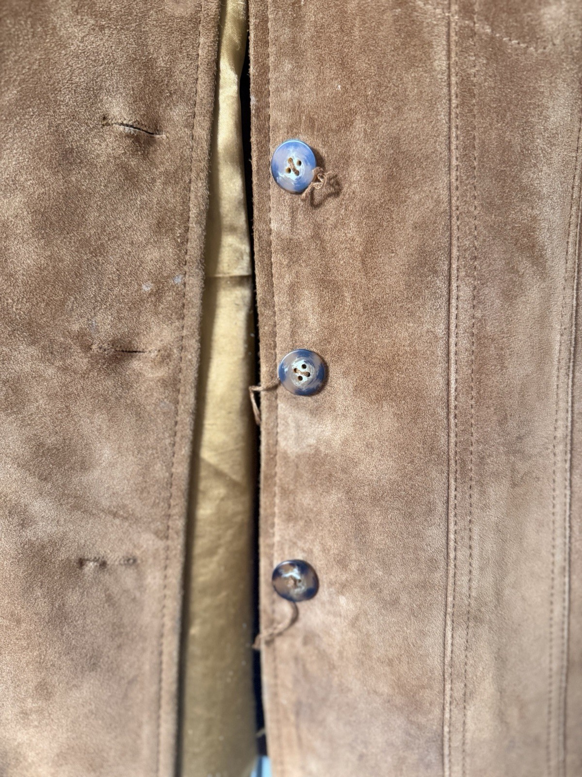 Vintage Harold’s Jacket | Leather Exterior | Size S | Made In Pakistan