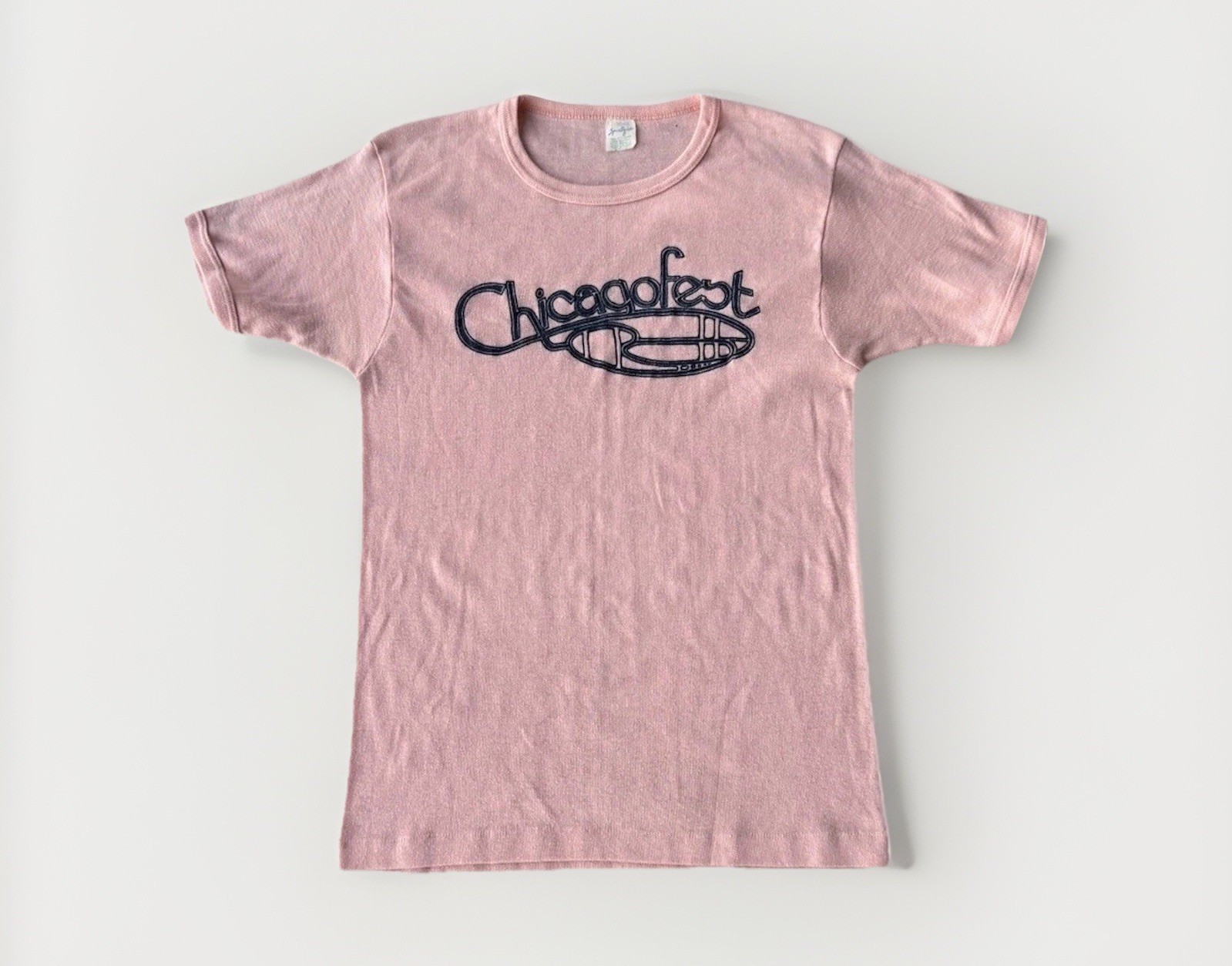 VTG 70s Chicagofest T Shirt Chicago Music Festival Ringer Tee Lollapalooza