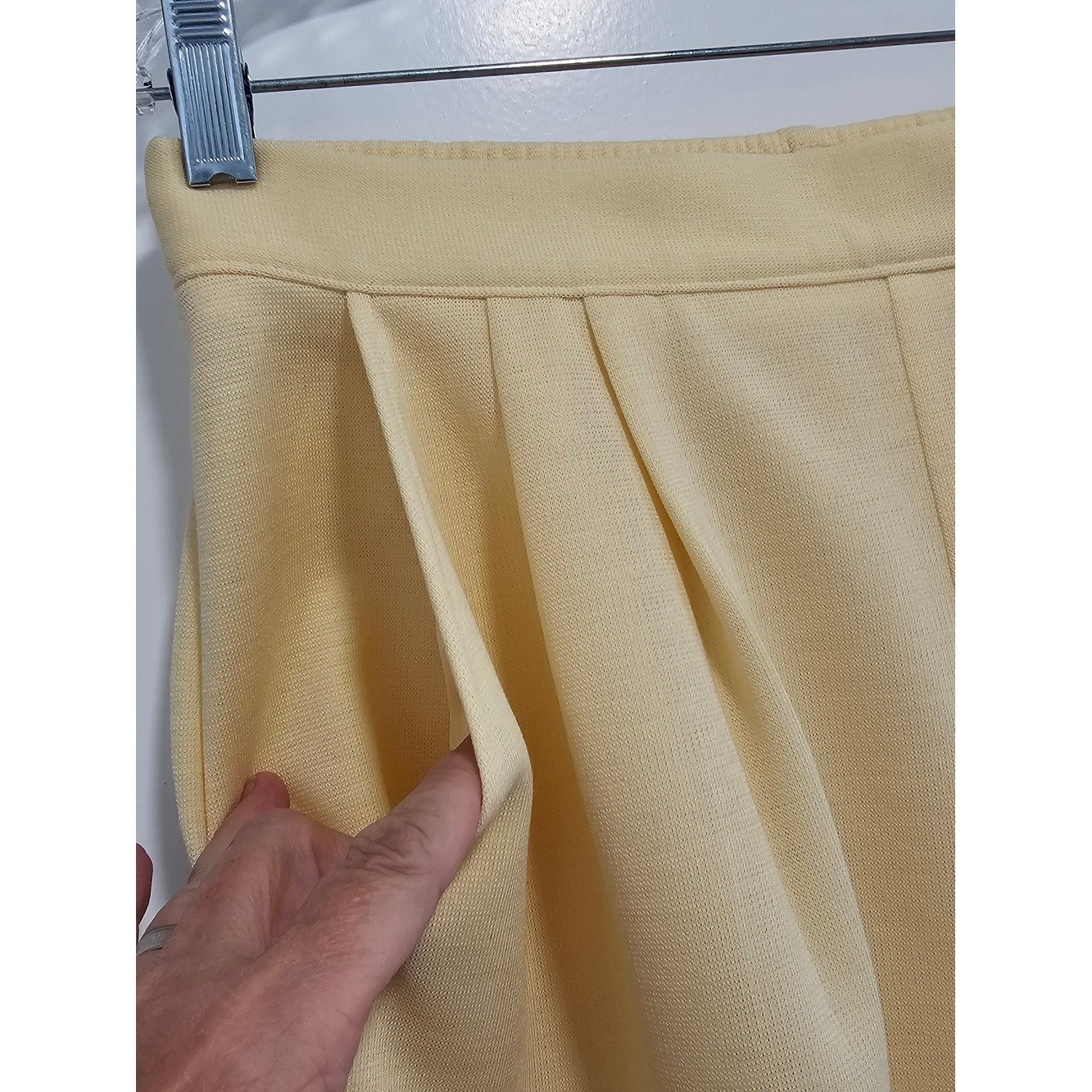 Russ Petites Vintage NWT suit jacket & slacks sunshine yellow 14p lightweight