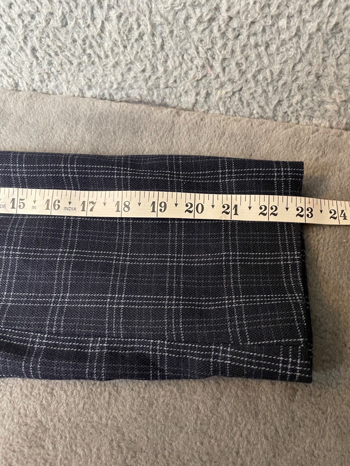 Vintage Giancarlo Ferrari Blazer Womens 10 Gray Windowpane Plaid Double-Breasted