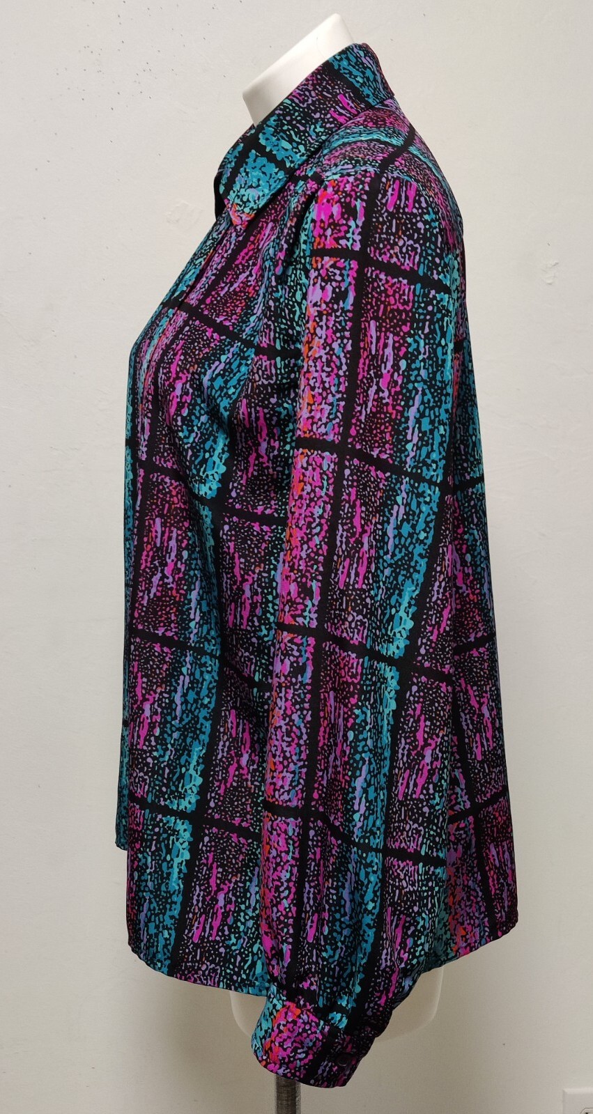 Vintage Designer Givenchy Style Paris New York Ladie&rsquo;s Blouse Size 12 EVC