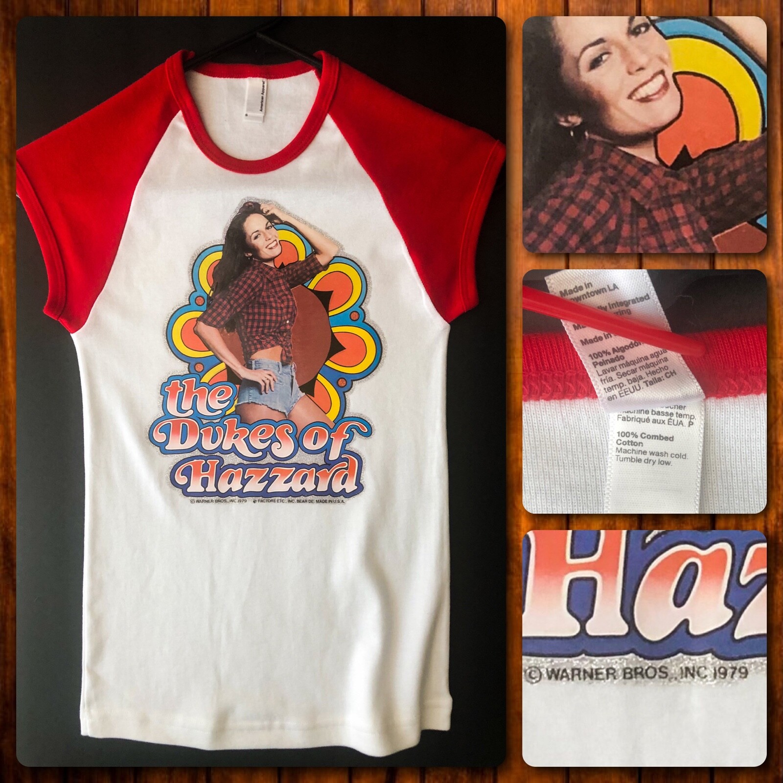 vTg 70&rsquo;s Daisy Dukes of Hazzard 80s TV Show country music Waylon UNUSED T-Shirt
