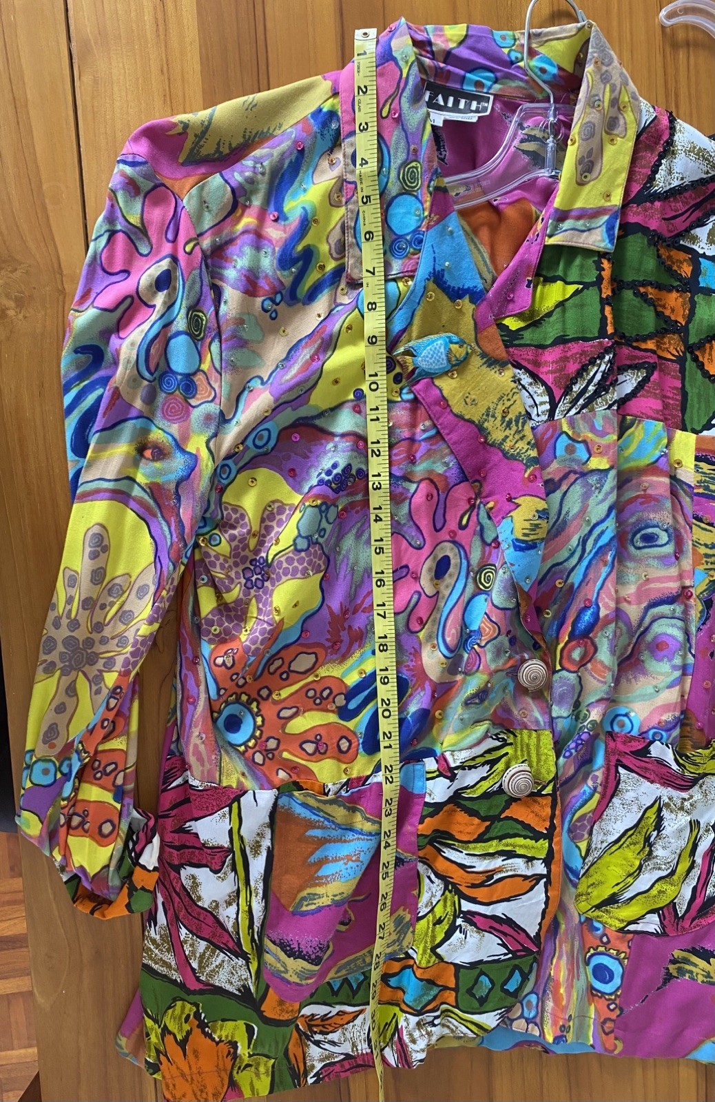 Faith mini dress with matching jacket – sequins – Vintage 1980&rsquo;s
