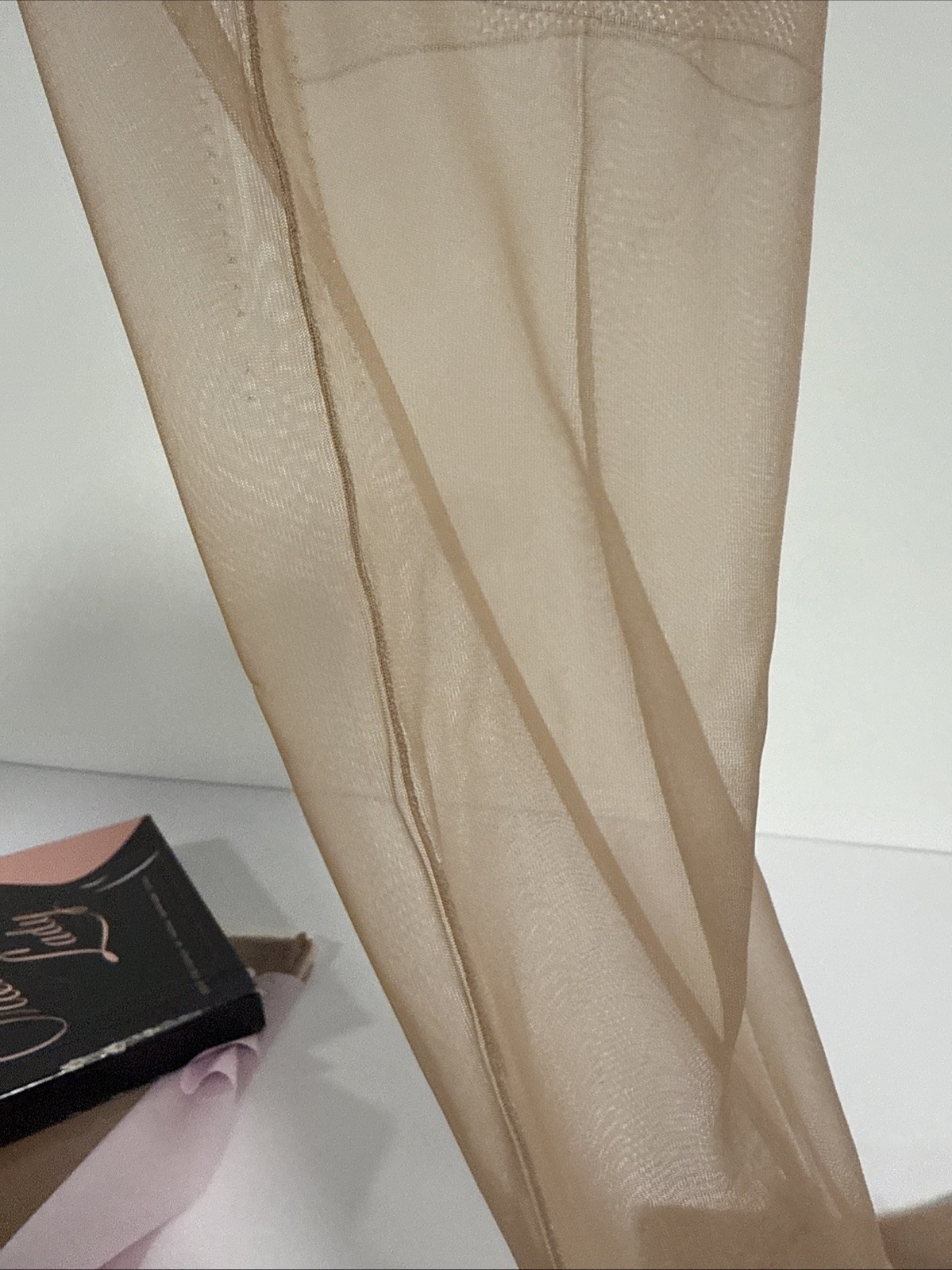 Vintage Mojud Magic-Motion Nylon Stocking Sz 10.5 Lot Of 2 Reinforced Toe