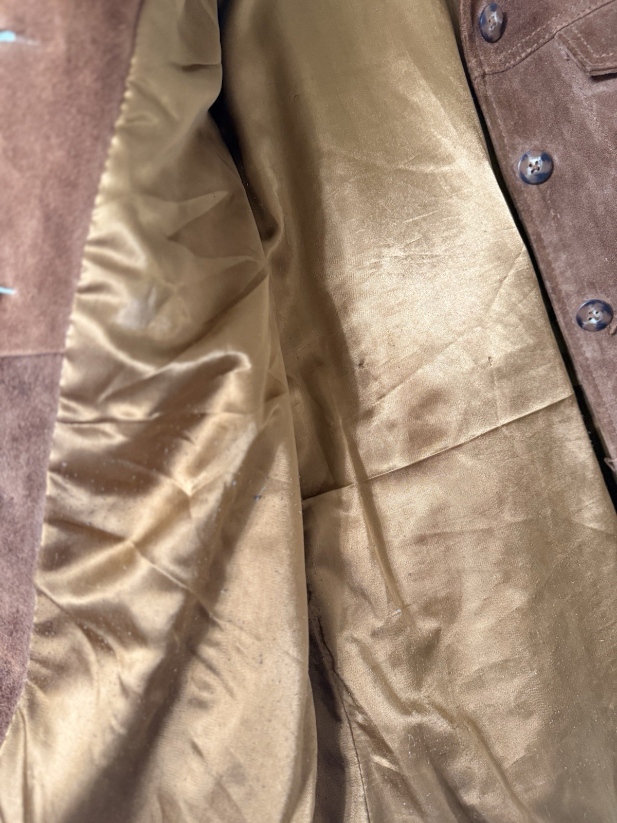 Vintage Harold’s Jacket | Leather Exterior | Size S | Made In Pakistan