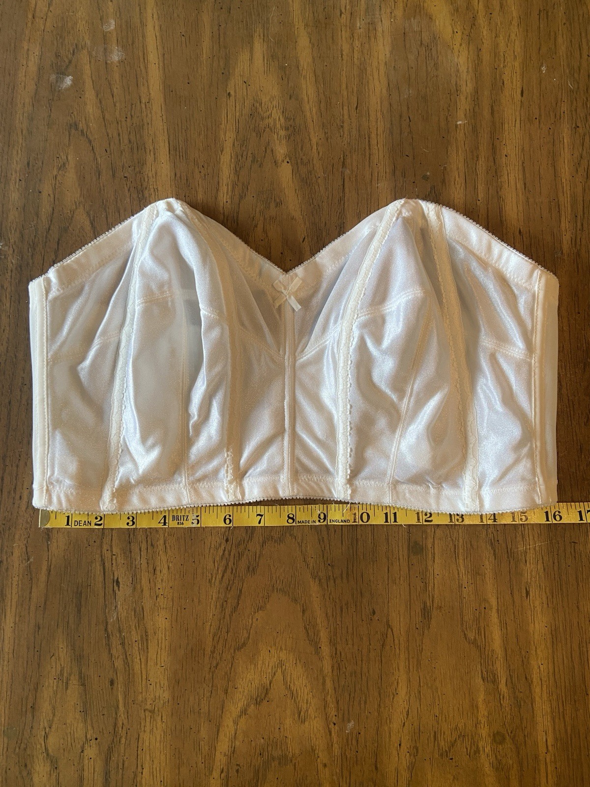 Vintage Lingerie Short Bustier Bra By JCPenney Size 44DD