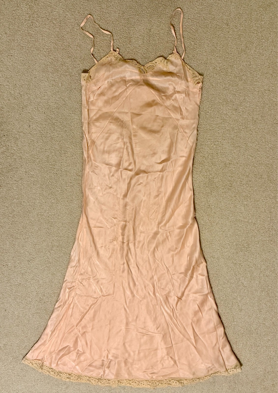 Vintage Silk Slip – 1930s