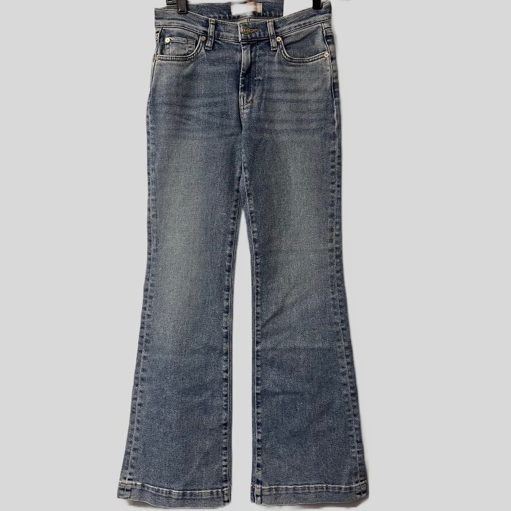 NWT! For all 7Mankind LUXE VINTAGE HIGH WAIST SLIM KICK 30
