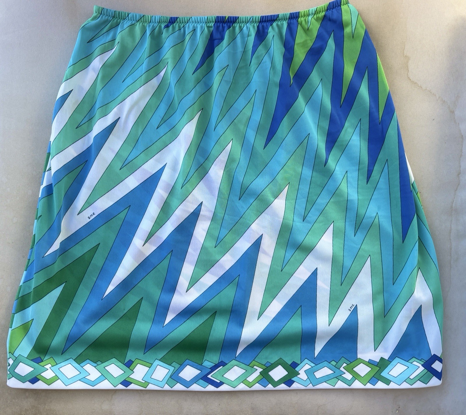 Vtg 60’s Emilio Pucci Half Slip FORMFIT ROGERS Mod Groovy Sz M