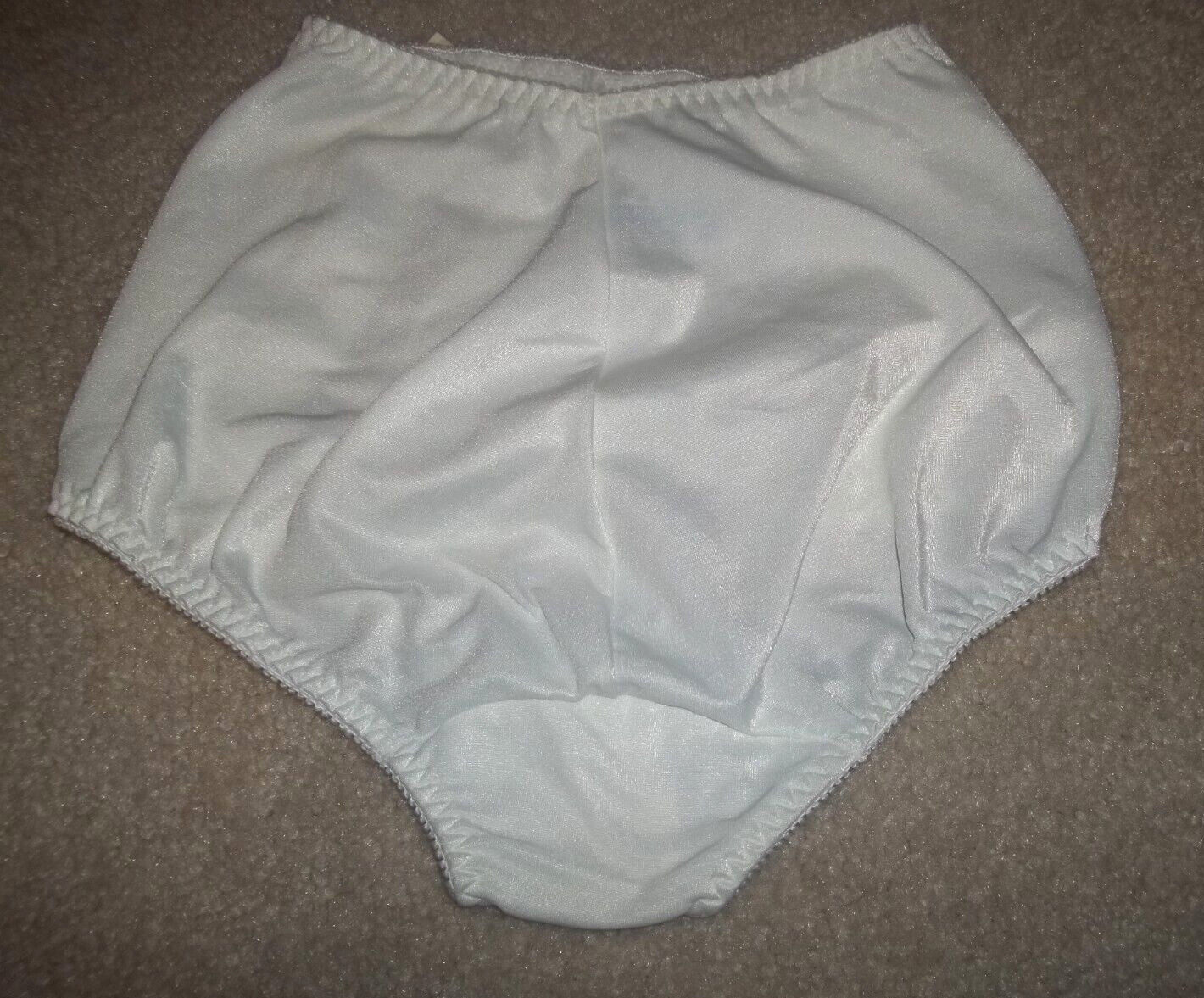 NEW NWT Vintage MAIDENFORM LETTER PERFECT White 219 Panties Briefs Small S SM