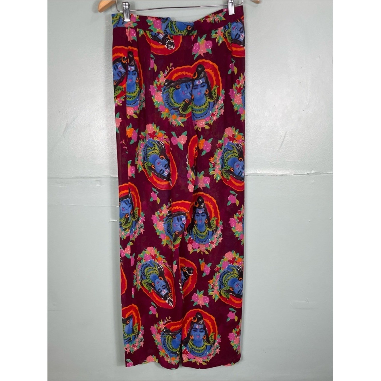 Vintage Emanuel Ungaro Parallele Paris Gauzy Goddess Pants Vest Set Two Piece