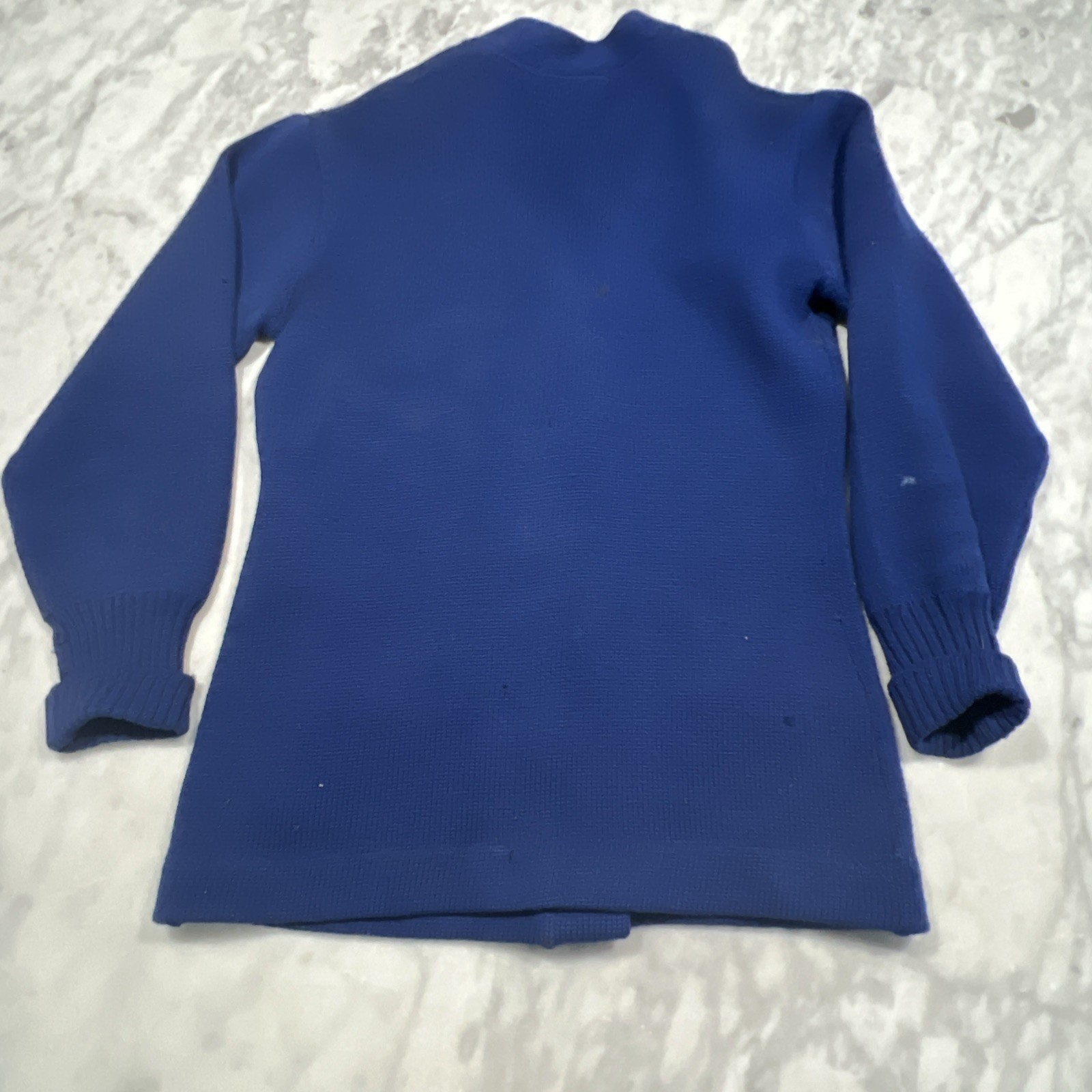 Vintage Jonesknit Varsity School Sweater Wool Women’s School Patch Stains Holes