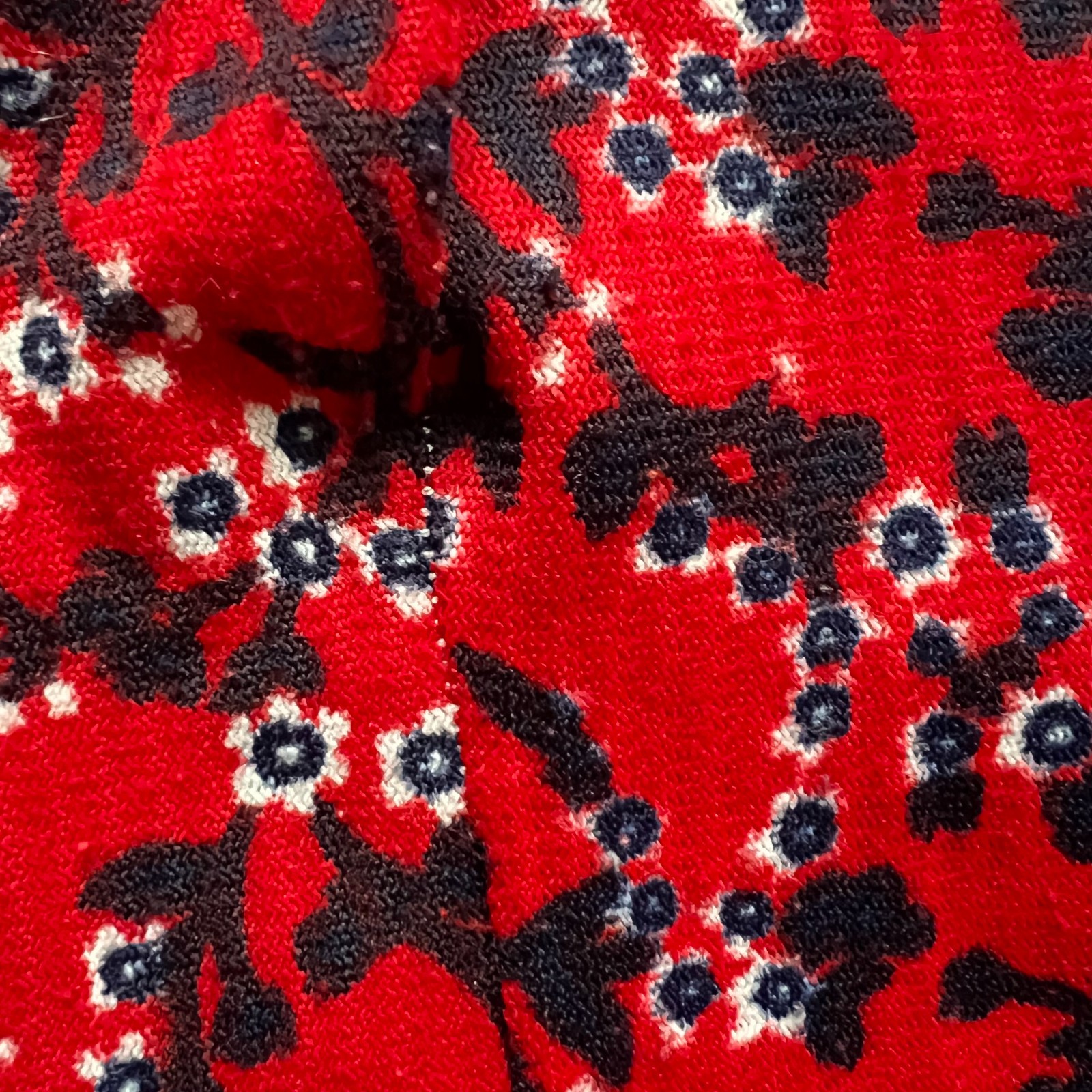 1970s Plus Size Floral Mod Shift Dress Button Front Twiggy Style GoGo Retro EU42