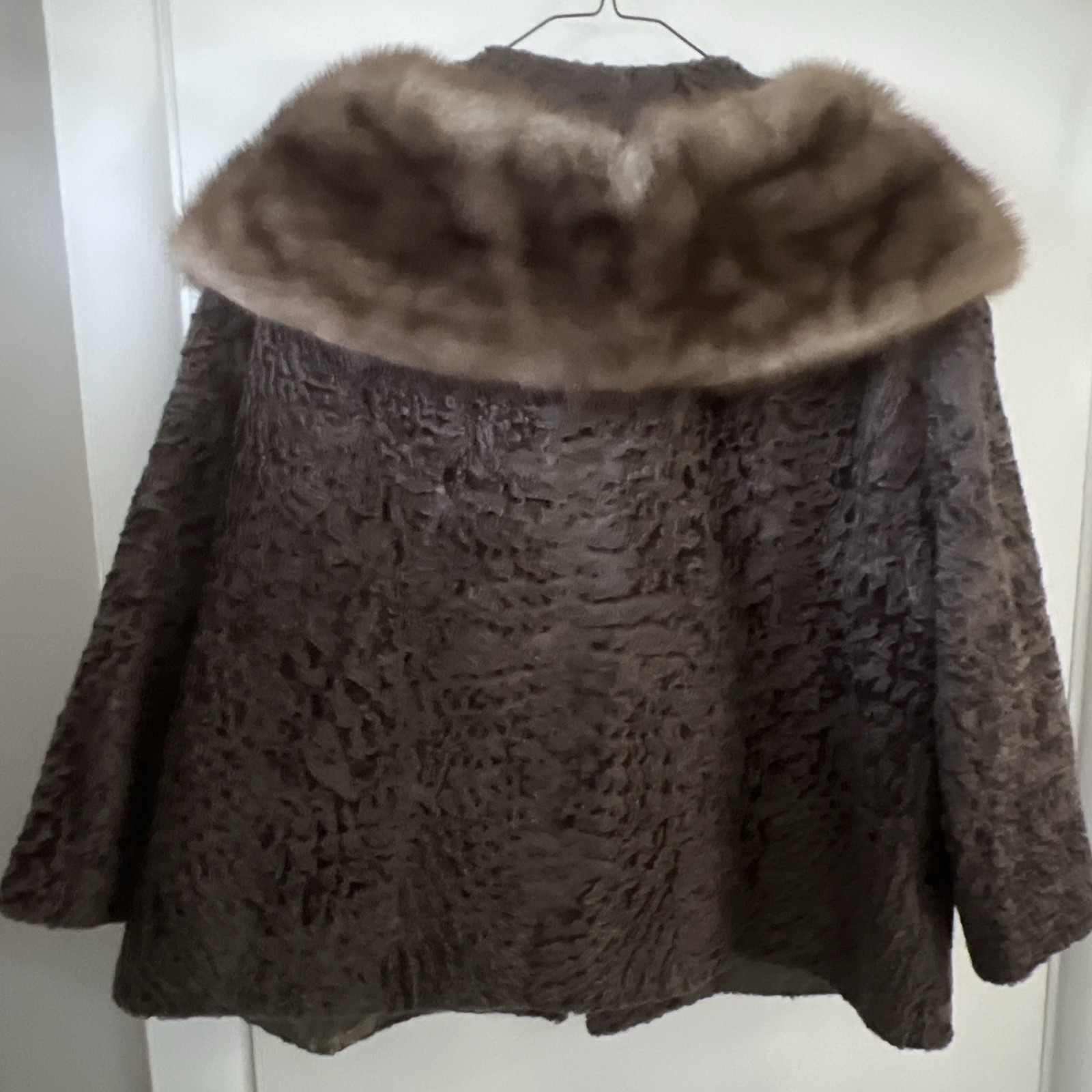 Vintage Gassmans Chicago jacket& Fur Collar
