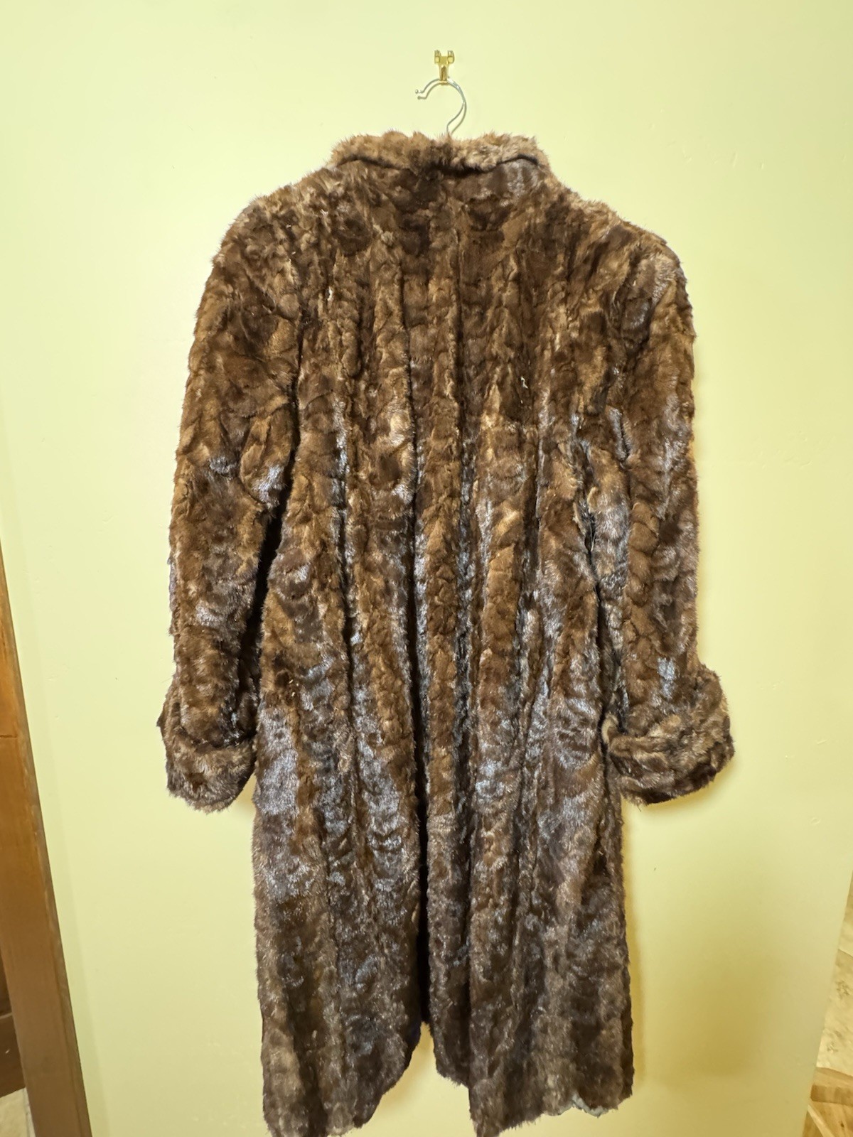 Mink Coat VINTAGE decades old mid Century luxury fashion statement NO RESERVE !