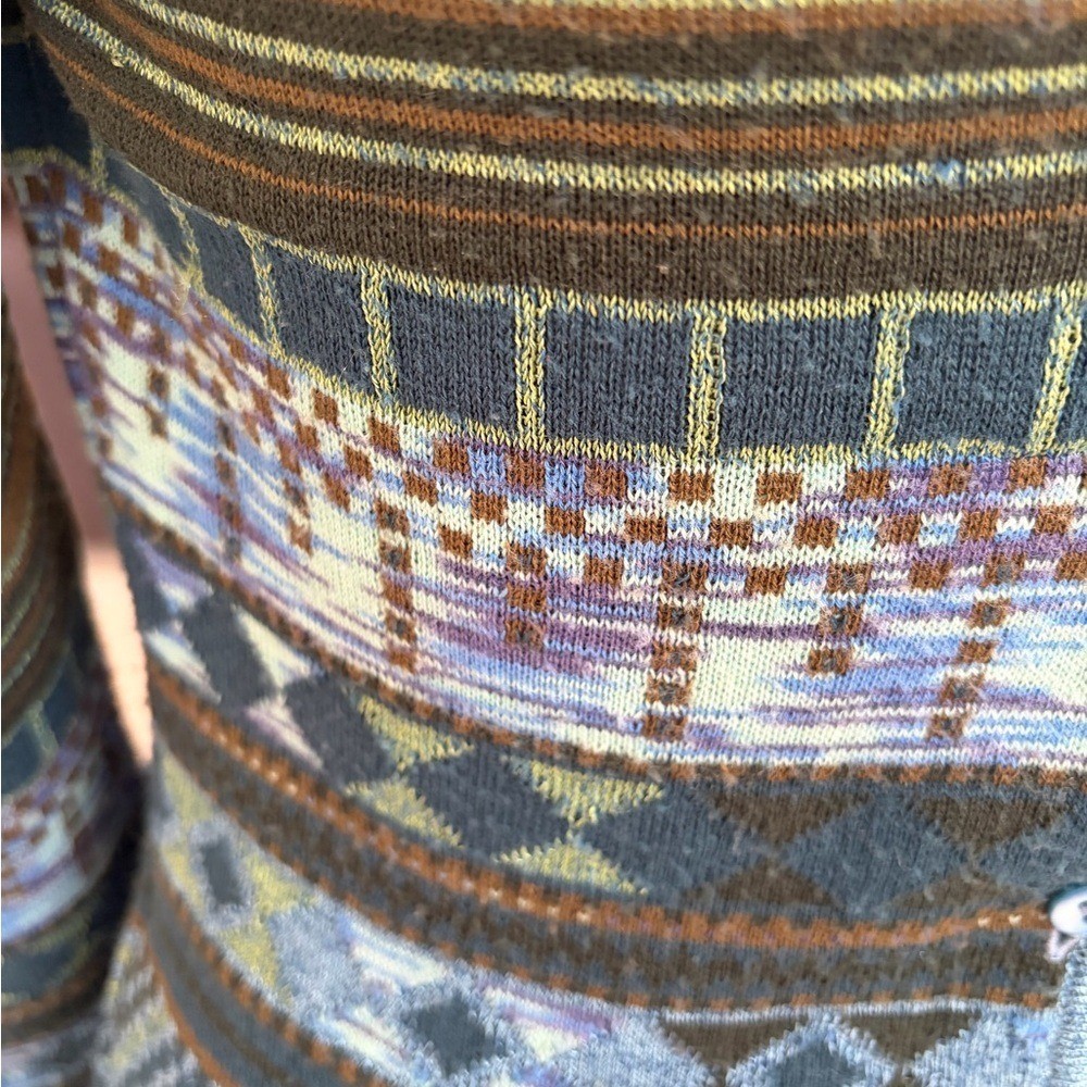 Kenzo Jungle Vintage pattern cardigan size medium