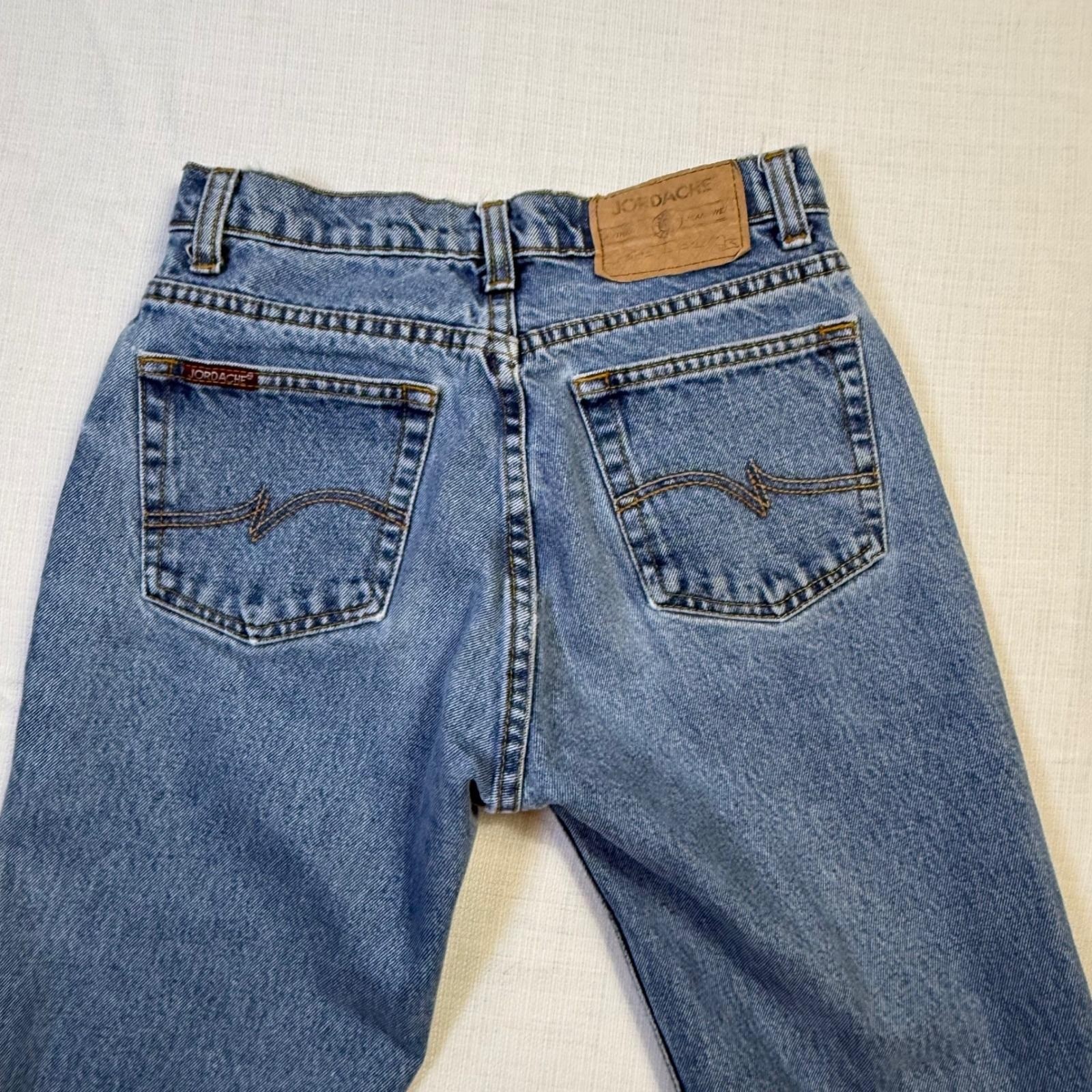 Vintage Jordache Regular Fit Light Wash Denim Jeans Size 1/2 Reg RUNS SMALL